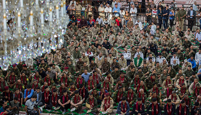 Imam Hussain holy shrine held third annual Quran ceremony for security forces and paramilitaries