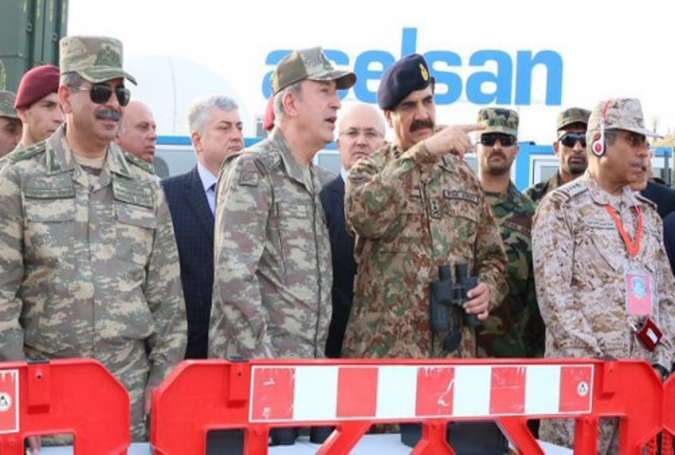 جنرل راحیل شریف نے ترکی کے شہر ازمیر میں کثیرالقومی جنگی مشقوں میں شرکت