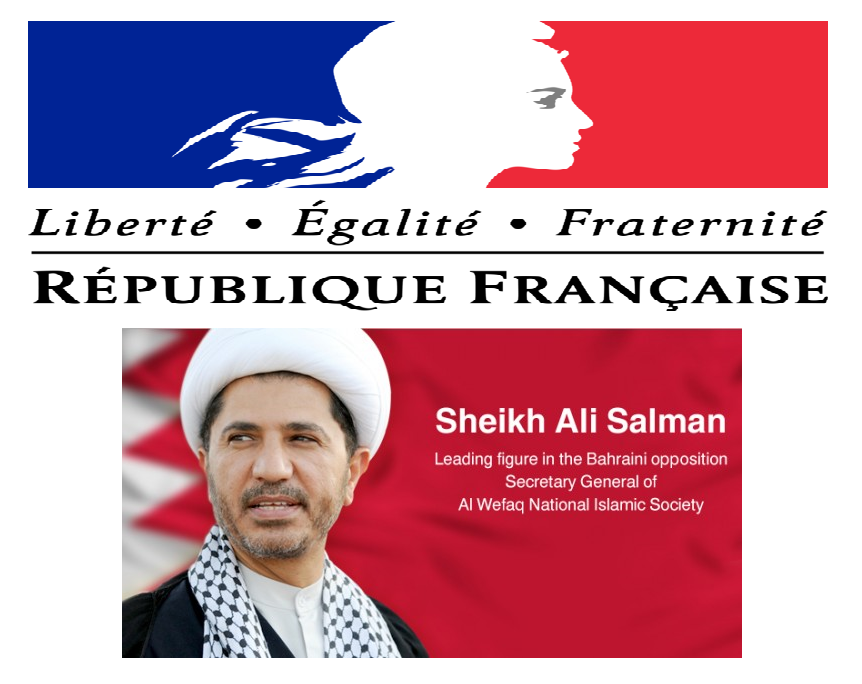 France expresses concern over extension of jail term for Bahraini opposition leader 'Sheikh Ali Salman'