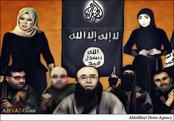 قناة الجزيرة القطرية تسيء للحشد الشعبي وتصفه بالـ"جحش"! + (صور)