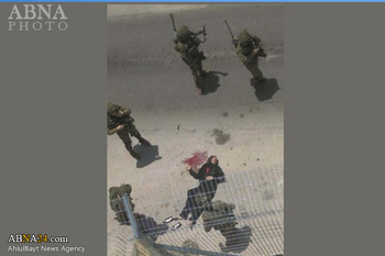 صہیونی فوجیوں کی فائرنگ میں فلسطینی خاتون شہید