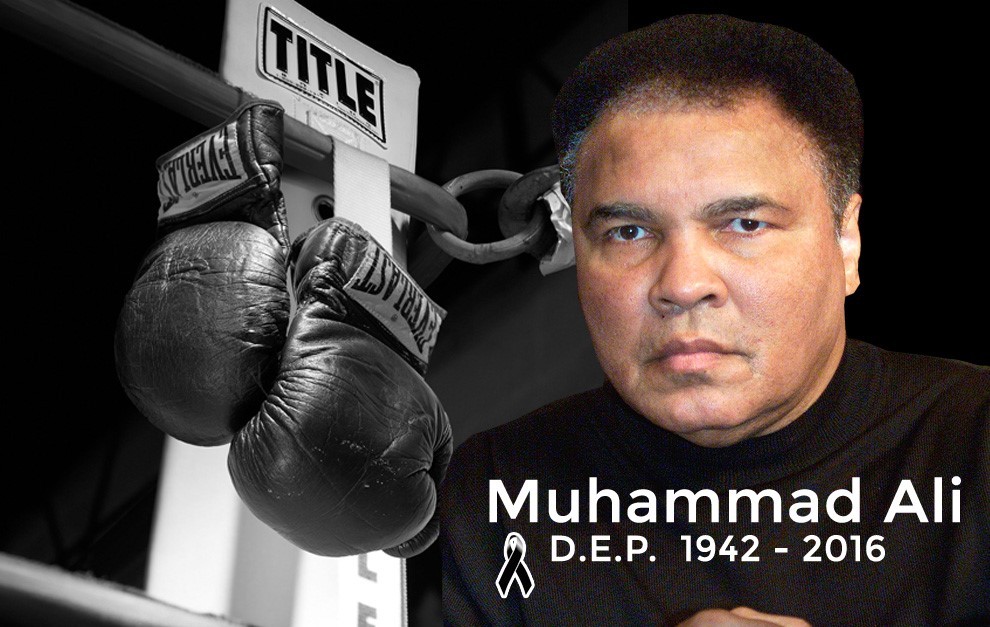 Fallece el Legendario Boxeador Musulmán «Muhammad Alí»
