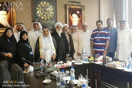 أمين عام المجمع العالمي لأهل البيت (ع) يستقبل وفداً من الكويت + صور