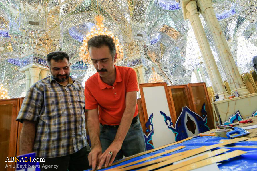 Preparativos de los Círculos Coránicos para el Mes de Ramadán en el Santuario de Amir al-Mu'minin Alí (P) en Nayaf