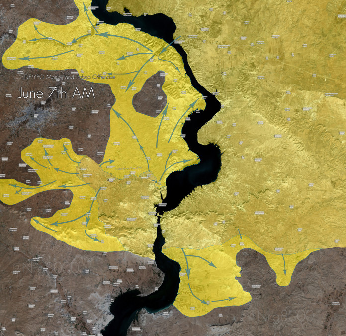 Syria: ISIS on verge of losing Manbij city in eastern Aleppo – Map update