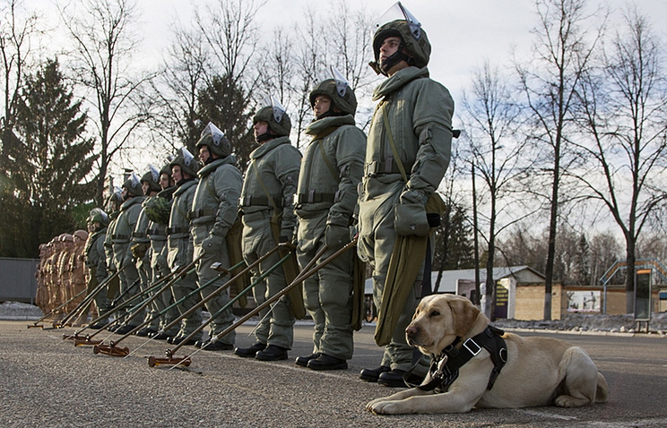 Russian sappers come back from Palmyra to international anti-mine center