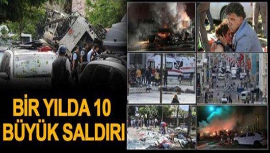 7 Haziran'dan bu yana 10 bomba