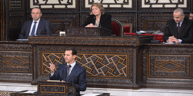 President al-Assad: Saudi, Turkey mother of terrorists; Our war on terrorism continues, we will liberate every inch of Syria