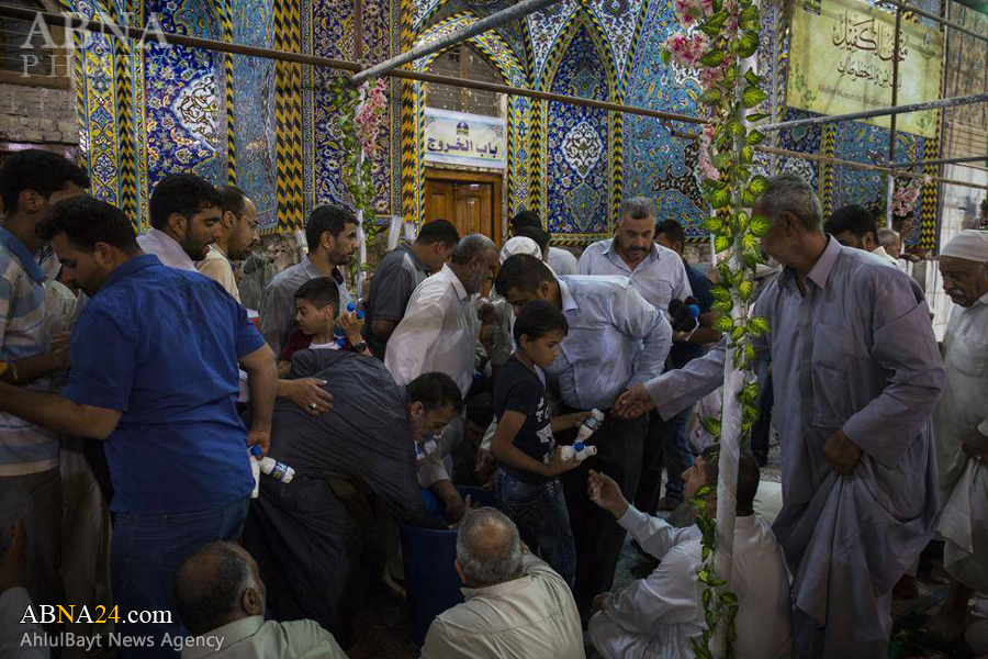 تصویری رپورٹ: روضہ مبارک حضرت عباس(ع) میں روزانہ افطار کا خصوصی اہتمام
