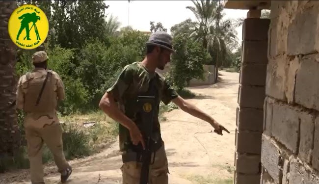 فيديو/ لن تتوقع ما وجده "الحشد الشعبي" في احد منازل داعش بناحية الصقلاوية