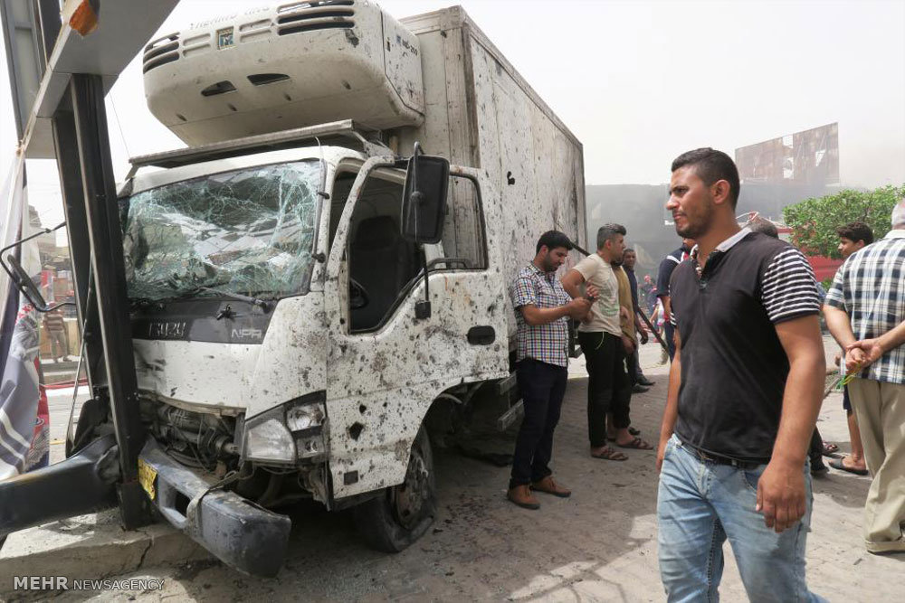 تصویری رپورٹ: بغداد میں دہشتگردانہ حملوں میں متعدد افراد شہید