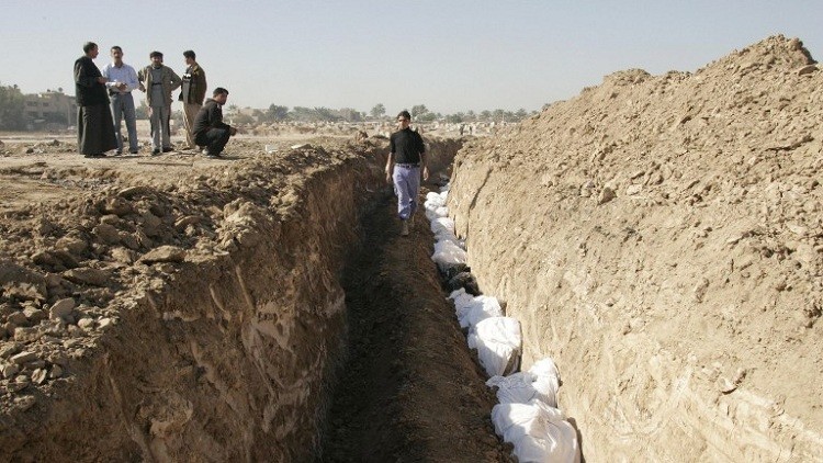 العراق: العثور على مقبرة جماعية في ناحية يثرب
