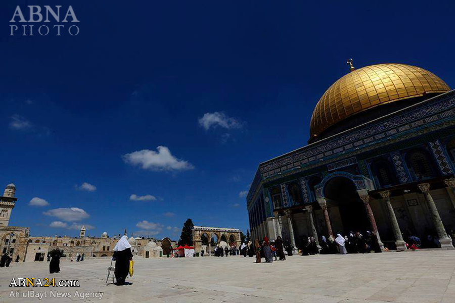 تقرير مصور/ اجواء رمضانية عند "قبة الصخرة" في فلسطين