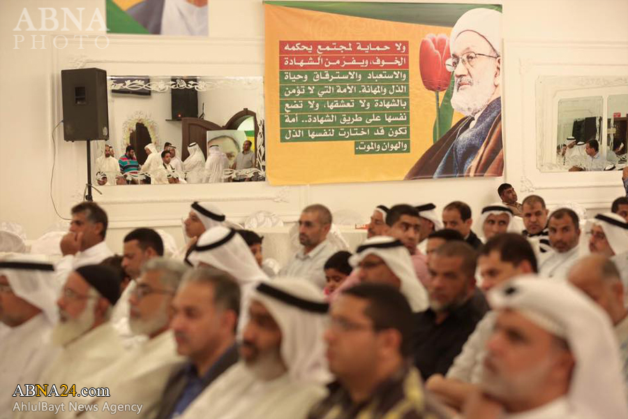 تقرير مصور / الوفاق تقيم السحور السنوي على شرف عوائل شهداء البحرين بحضور سماحة آية الله قاسم