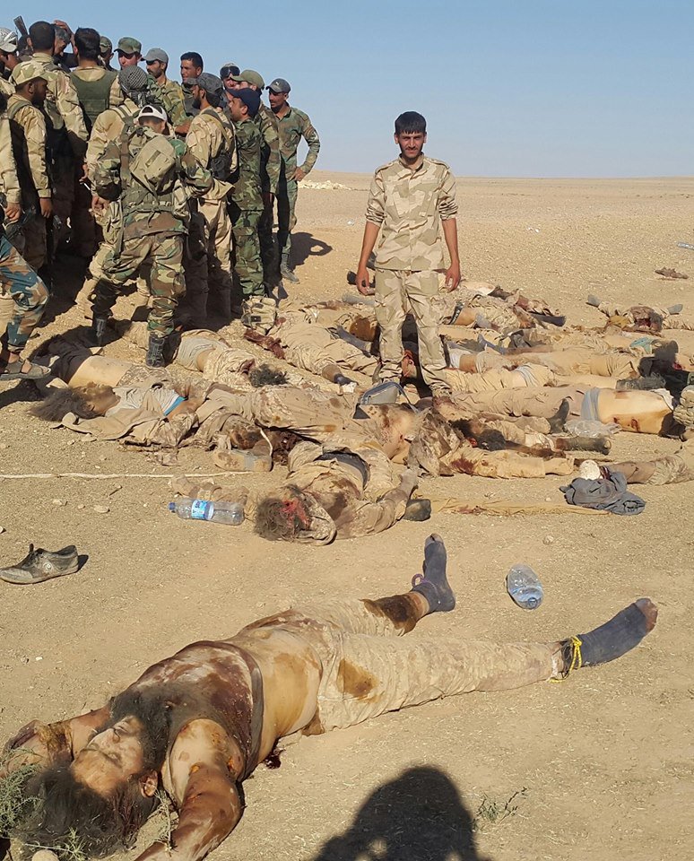 23 ISIS militants killed in a failed major night offensive on Syrian Army in Western Raqqa / Photos