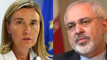 Zarif trifft Mogherini in Oslo