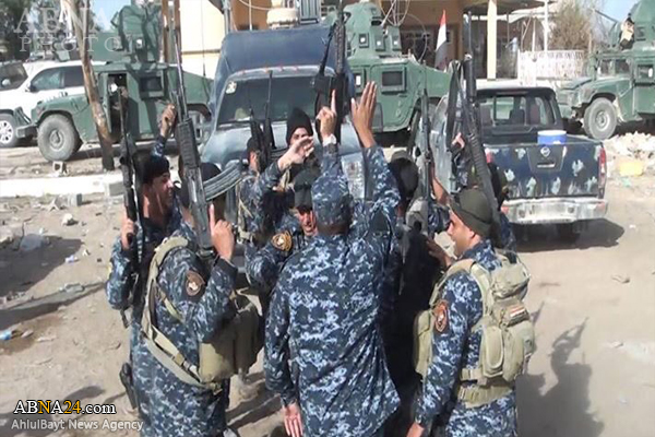 تصویری رپورٹ: عراقی فورسز فتح اور ظفر کے ساتھ فلوجہ میں داخل ہوگئیں