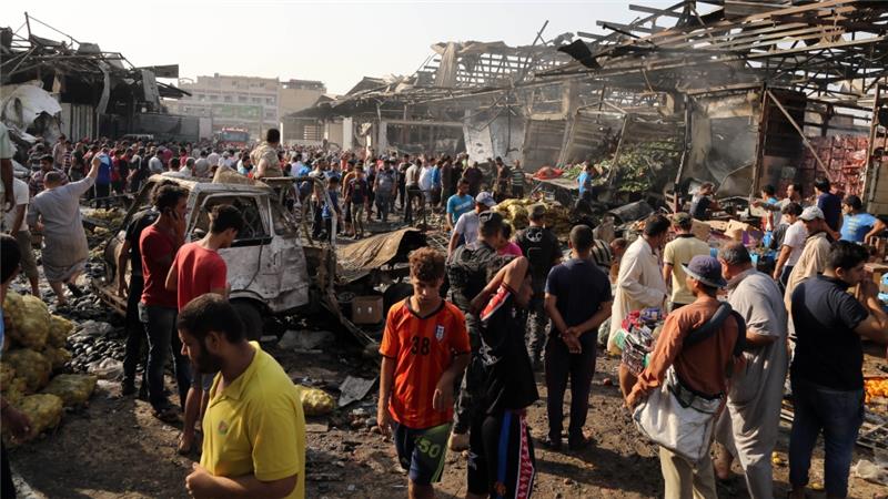 At least 11 killed, wounded in bomb blast in southern Baghdad
