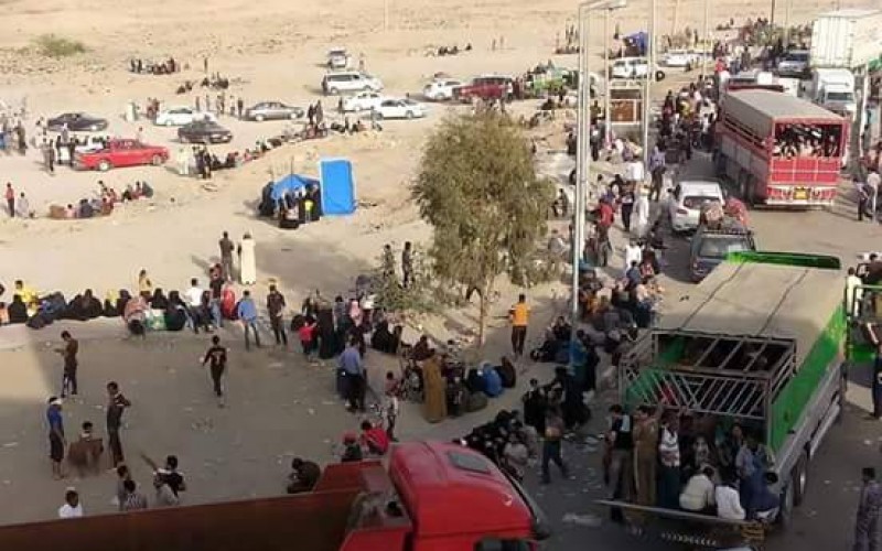 جهات امنية تعتقل 600 عنصر من داعش حاولوا الهروب مع نازحي الفلوجة