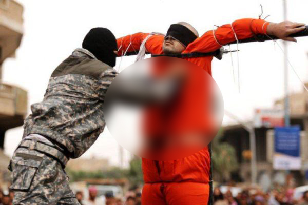 Qərb və dünya sionizimin dəstək verdikləri terrorçulardan növbəti dəhşətsaçan cinayət – Foto (+18)