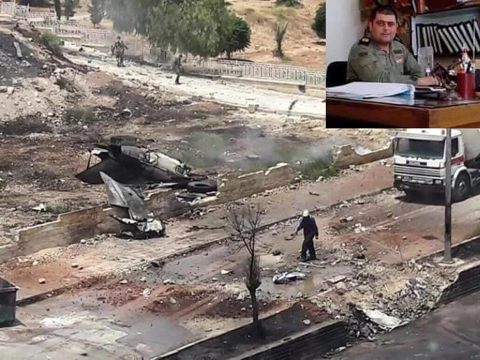 Syrian fighter jet crashes in Hama, pilot killed