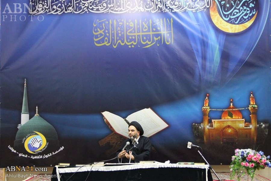 تقارير مصور/ مؤسسة الكوثر الثقافية في هولندا تحتفل بذكرى ولادة الامام الحسين (ع)