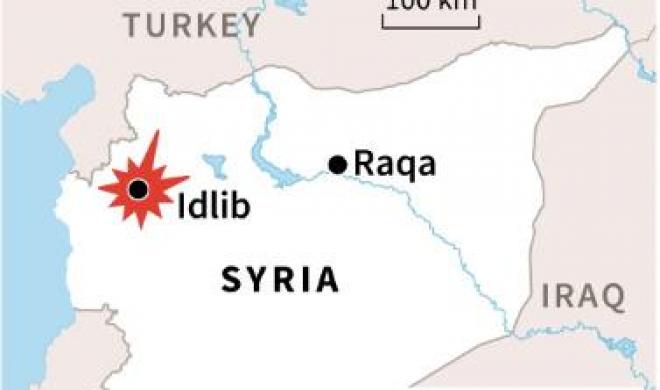 Syria: Seven foreign militants killed by IED in Idlib city / Photos