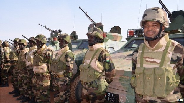 Multinational force conducting operations against Boko Haram