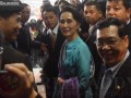 ေဒၚေအာင္ဆန္းစုုၾကည္၏ ထုုိင္းႏုုိင္ငံ ခရီးစဥ္ ပထမေန႔