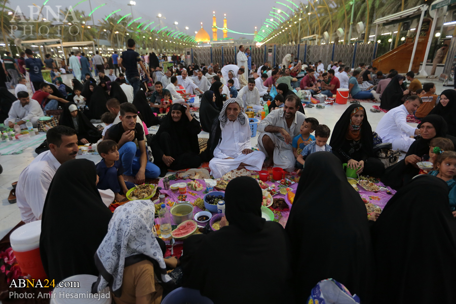 Photos: Intimate Iftar in Bain Al Haramain Karbala, Iraq