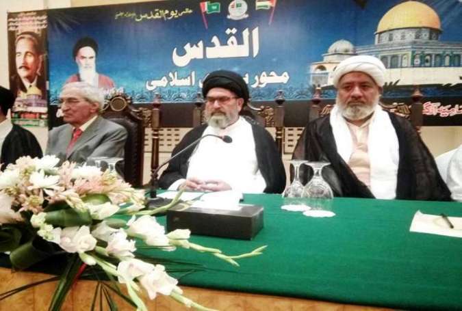 علامہ ساجد نقوی: فلسطین کی سرزمین پر اسرائیل کا ناجائز قبضہ کوئی آزاد انسان قبول نہیں کرسکتا
