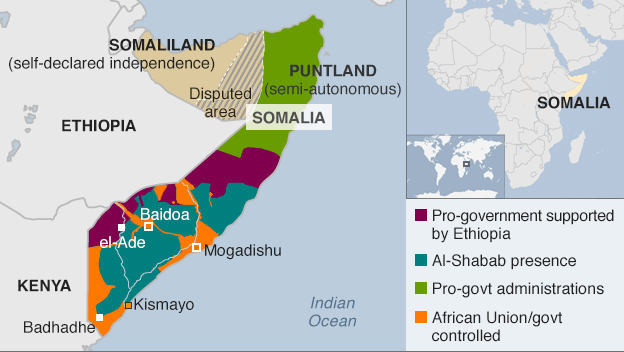 Suicide bomber and gunmen target hotel in Mogadishu, Somalia