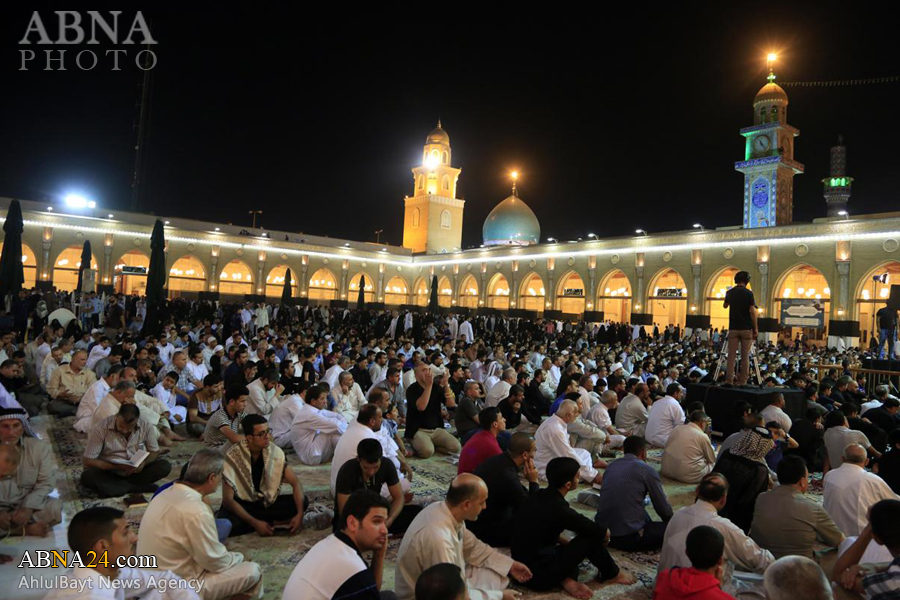 تقارير مصور/ احياء مراسم استشهاد امير المؤمنين (ع) في مسجد الكوفة
