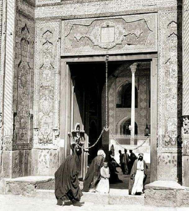 Fotografía Inédita y Antigua del Santuario de Imam Alí (P) de hace 100 Años