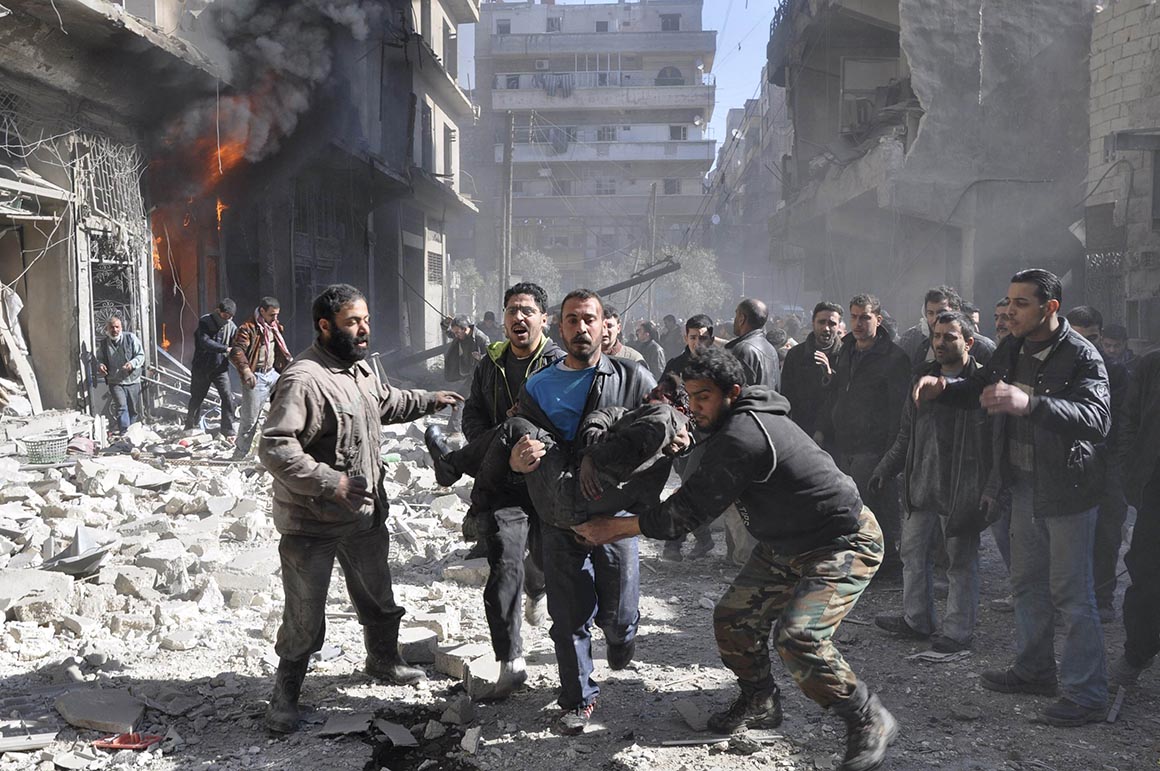 Syrian civilian killed, four injured in terrorist attacks in Aleppo