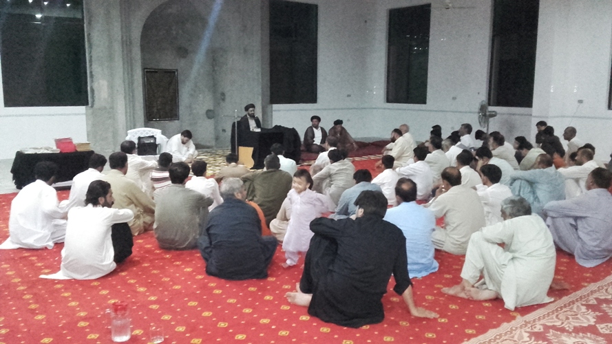 جامعۃ القائم ٹیکسلا میں اعمال شب قدر + تصاویر
