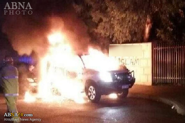 Australia mosque targeted in firebomb attack / Pics