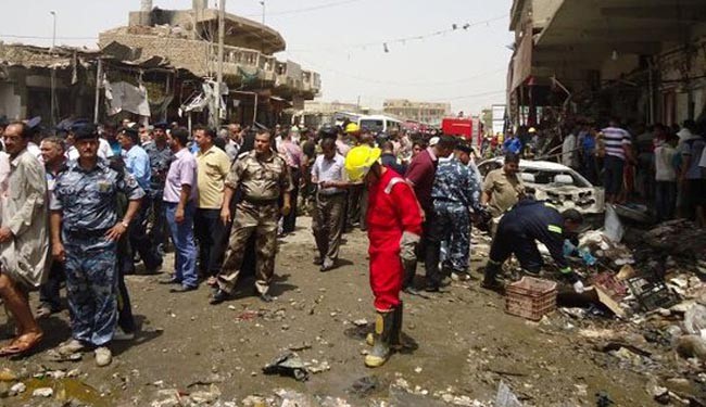At least three civilians killed, seven injured in bomb blast western Baghdad