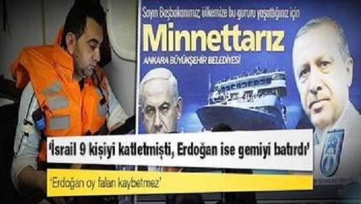 Ибраһим Седијани, Мави Мәрмәрәдә сағ галан јазычы: "Исраил 9 нәфәри гәтлә јетирди, Әрдоған исә ҝәмини батырды"