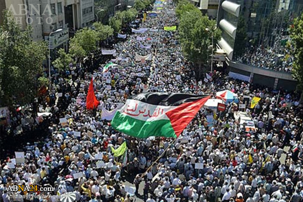 Os iranianos se preparam para realizar a Grande Passeata do Dia Internacional de Al-Quds