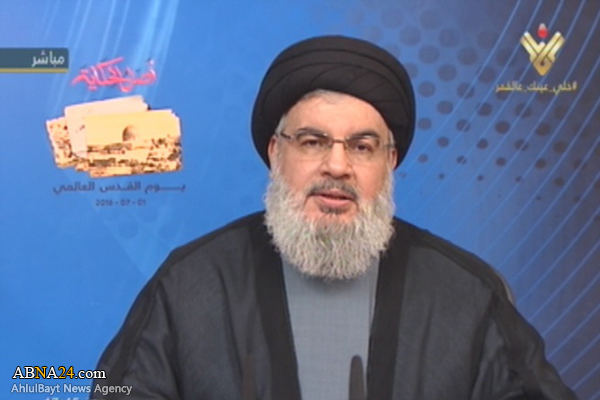 السيد نصر الله: عروش عربية في خدمة "اسرائيل" من اجل الحفاظ عليها