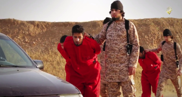 ISIS executes five Syrians on charges of spying in al-Bukamal