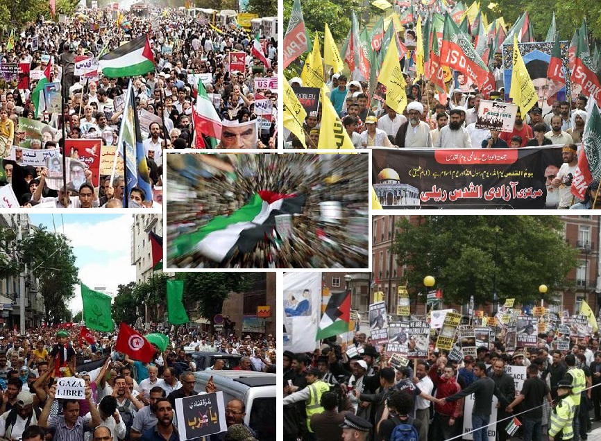 Millones Marcaron el «Día Mundial de Al-Quds» en todo el Mundo