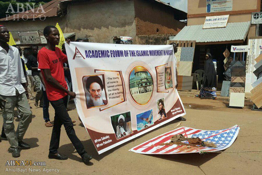 “Los Compañeros del Sheij Al-Zakzaky Conmemoraron el «Día Mundial  de Al-Quds» en las Ciudades de Sokoto  y Kaduna en su Ausenci