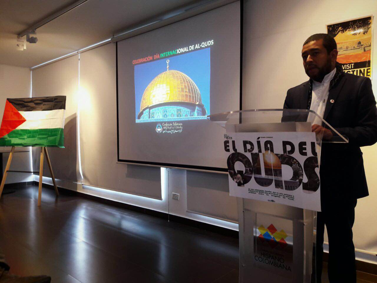 Musulmanes Shiítas y Sunitas Conmemoran Unidos el «Día Mundial de Al-Quds» en Bogotá