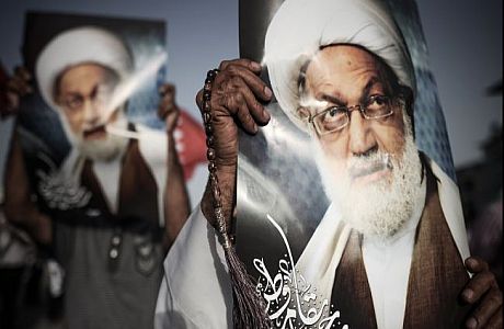 الإعتصام امام منزل آية الله قاسم يكمل اسبوعين