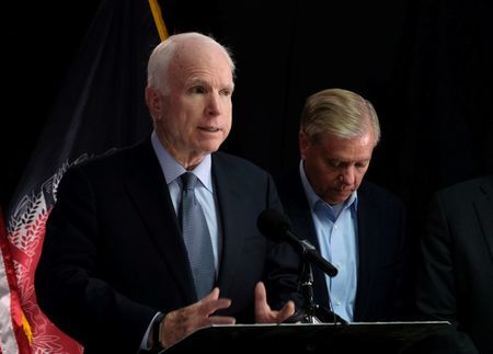 US senators warn against further troop cuts in Afghanistan
