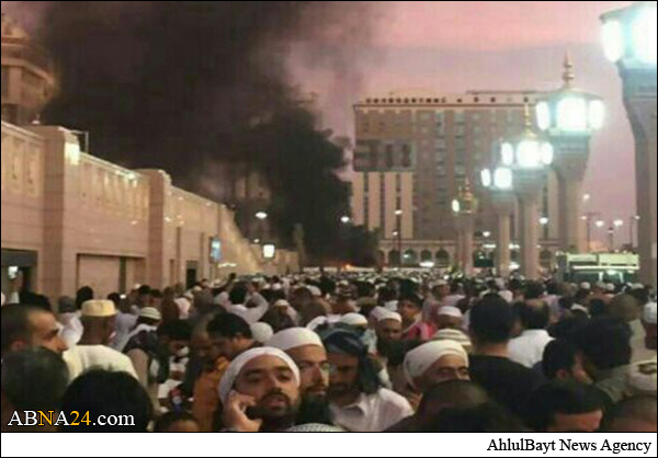 داعشي يفجر شحنة ناسفة قرب مقر امني بالمدينة المنورة + (فيديو)