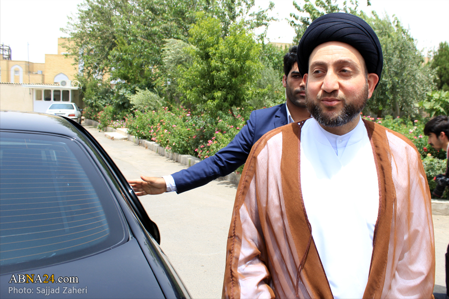 تقرير مصور/ السيد الحكيم في زيارة الى قم المقدسة يلتقي فيها المراجع العظام (1)