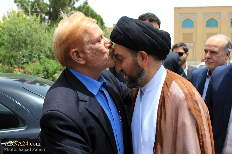 تصویری رپورٹ: سید عمار حکیم کی قم کے مراجع تقلید کے ساتھ ملاقات